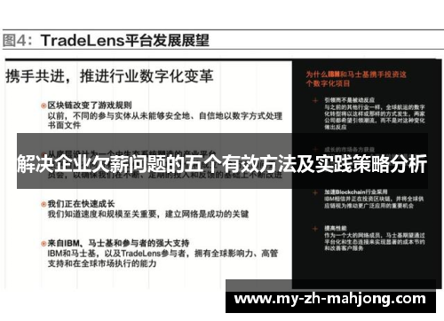 解决企业欠薪问题的五个有效方法及实践策略分析