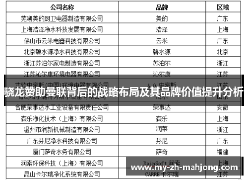 骁龙赞助曼联背后的战略布局及其品牌价值提升分析